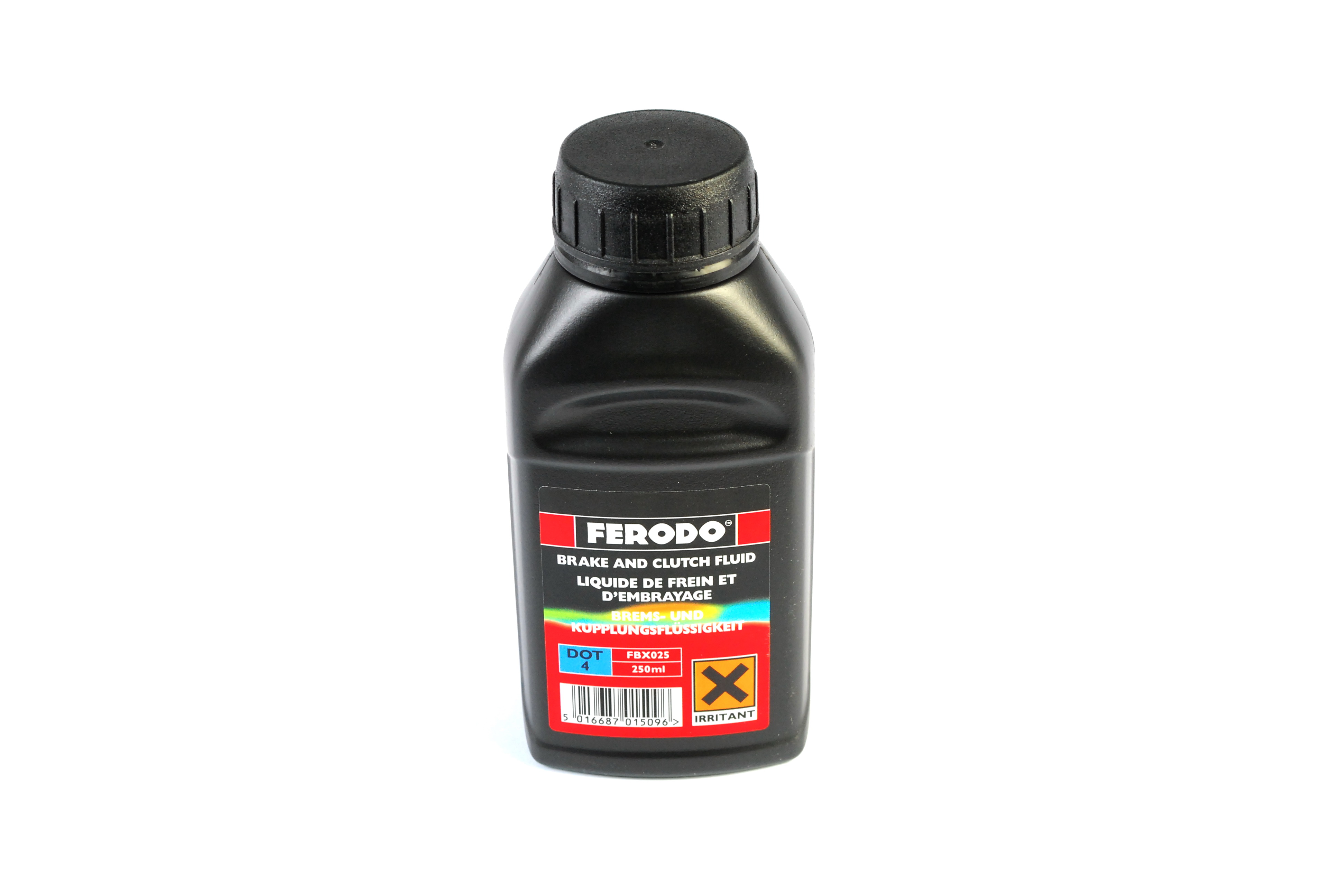 Рідина гальмівна DOT 4 0.25л DOT4 0.25L (24 X 0.25L) ТОЧКА КИПІННЯ 240°C FERODO (FBX025) Ferodo фото 3