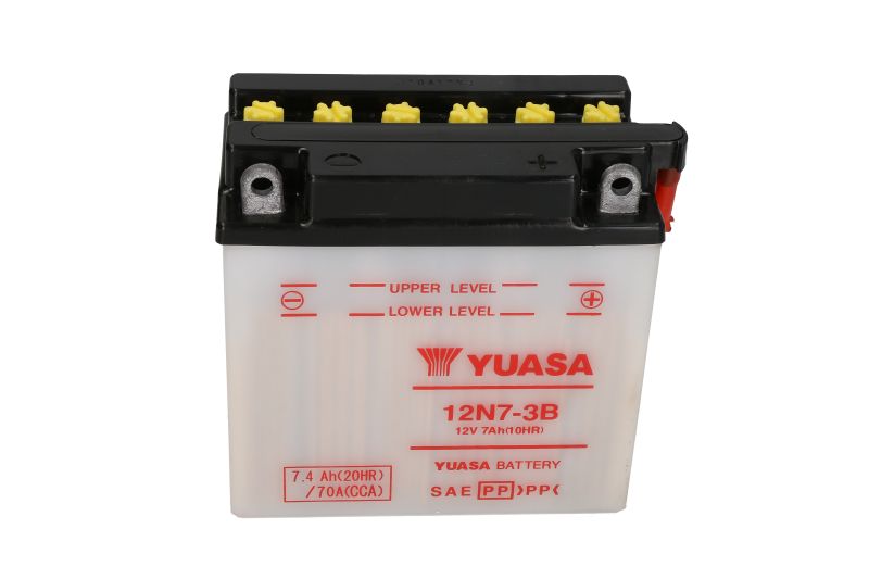 YUASA startovací baterie YAMAHA AT 125 (3), (2) 72-73, DT 125 74-81, SR 500 (DRUM), (BRAKE DISC) 78-99, XN 150 (TEOS) 01-04, XS 360 77, YFM 100, 80 (BADGER), 80 (GRIZZLY), 80 (RAPTOR), 50 RAPTOR 87-08, YP 150 (MAJESTY) 00-04 (B0068O9T72, 12N7-3B, 0092M402