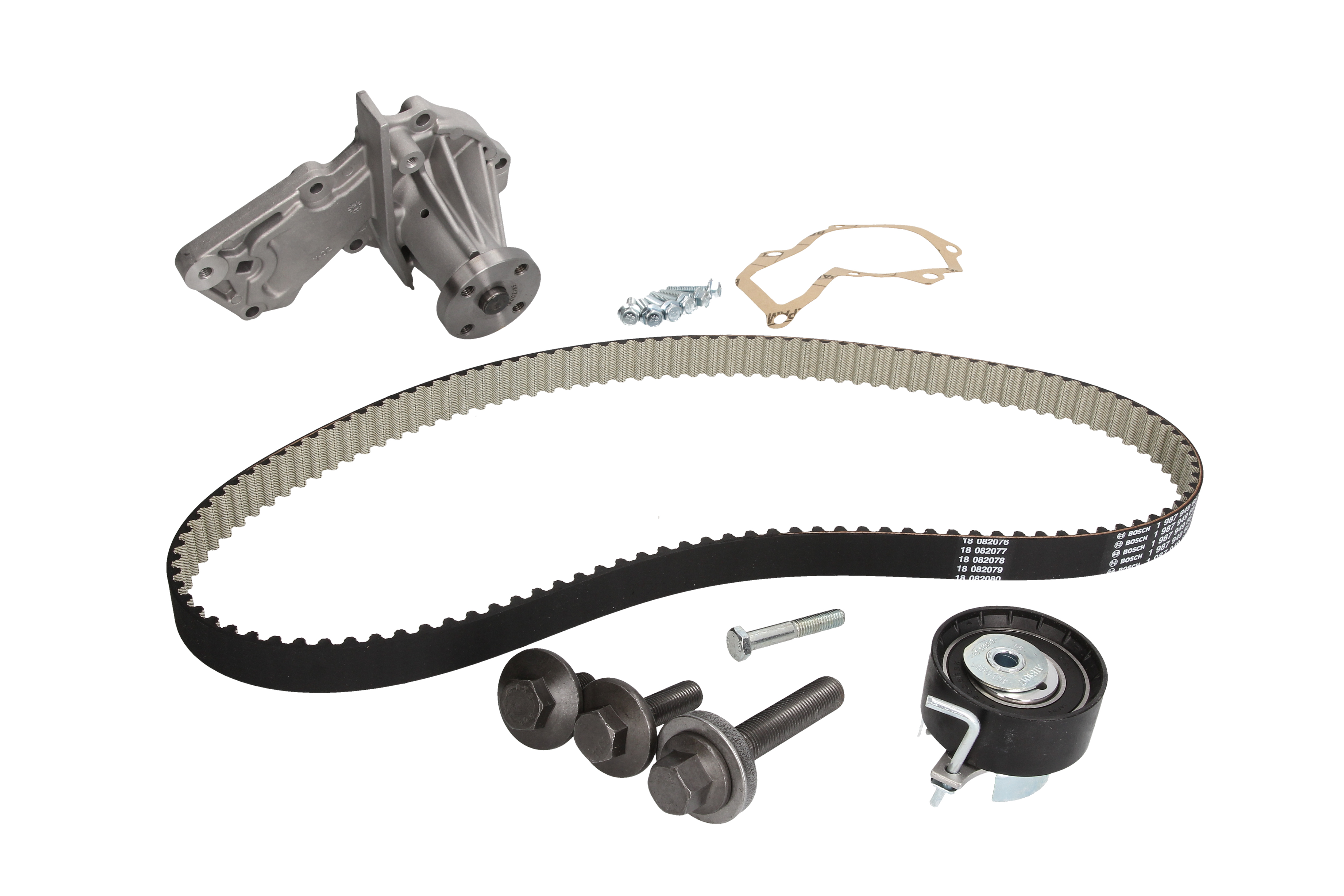 Комплект ГРМ (ремінь + ролик + водяний насос) VOLVO C30, S40 II, V50, FORD B-MAX, C-MAX, C-MAX II, ECOSPORT, FIESTA, FIESTA V, FIESTA VI, FOCUS C-MAX, FOCUS II, FOCUS III, FUSION 1.2-1.6LPG 11.01- фото 3