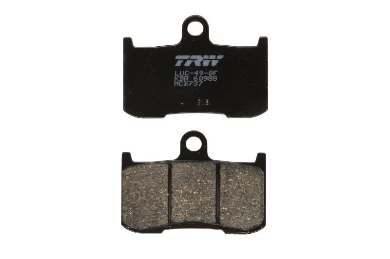 Levně TRW MOTO sada brzdových destiček, kotoučová brzda KAWASAKI Z 900, 800E ABS, 800 ABS, 800, 1000 03-18, ZR 800 13, ZRX 400 98-04 (B0053APY9Y, 07KA23SC,