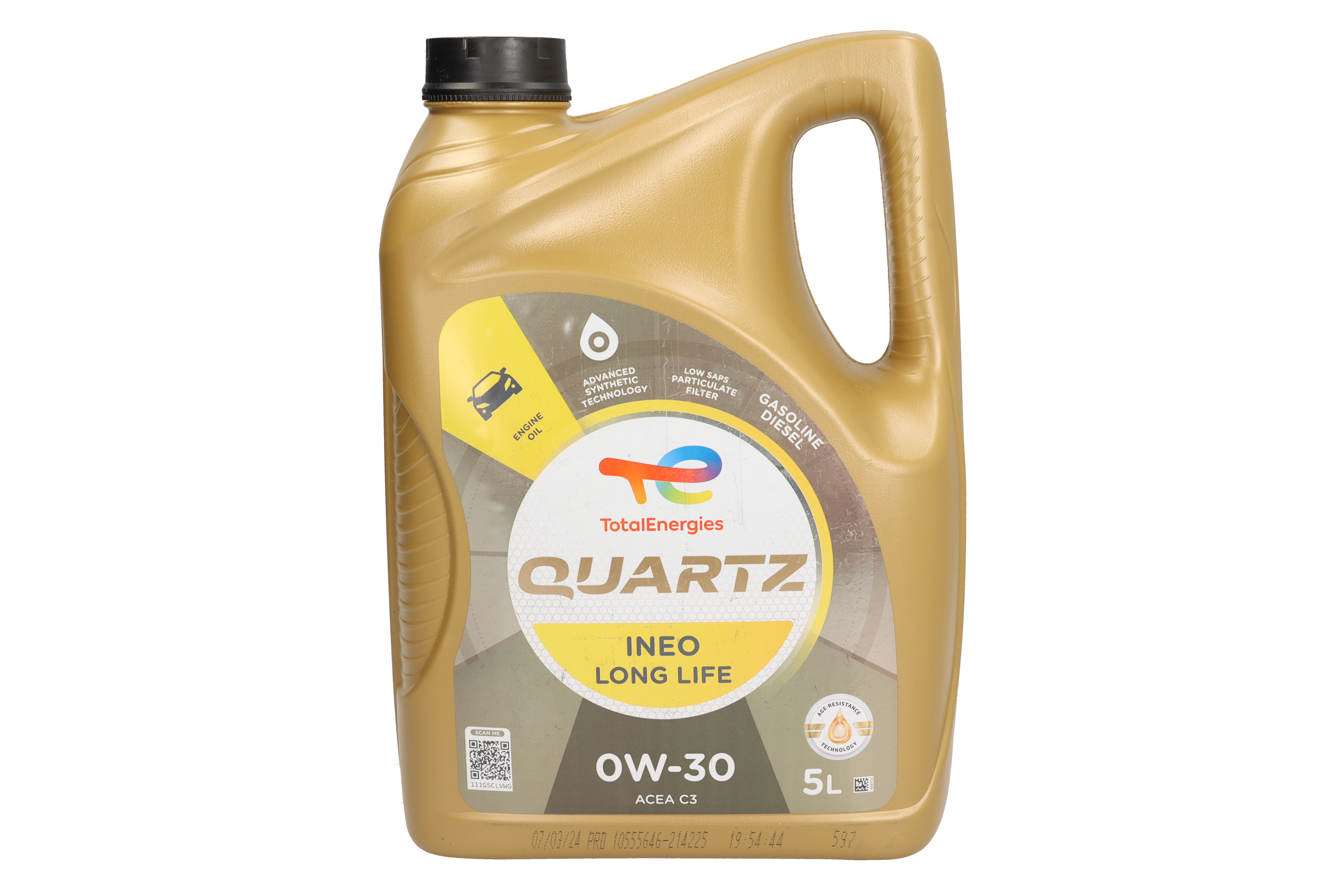 Моторна олива QUARTZ XTRA (5L) 0W30 , BMW LL-04, PORSCHE C30, VW 504.00, VW 507.00