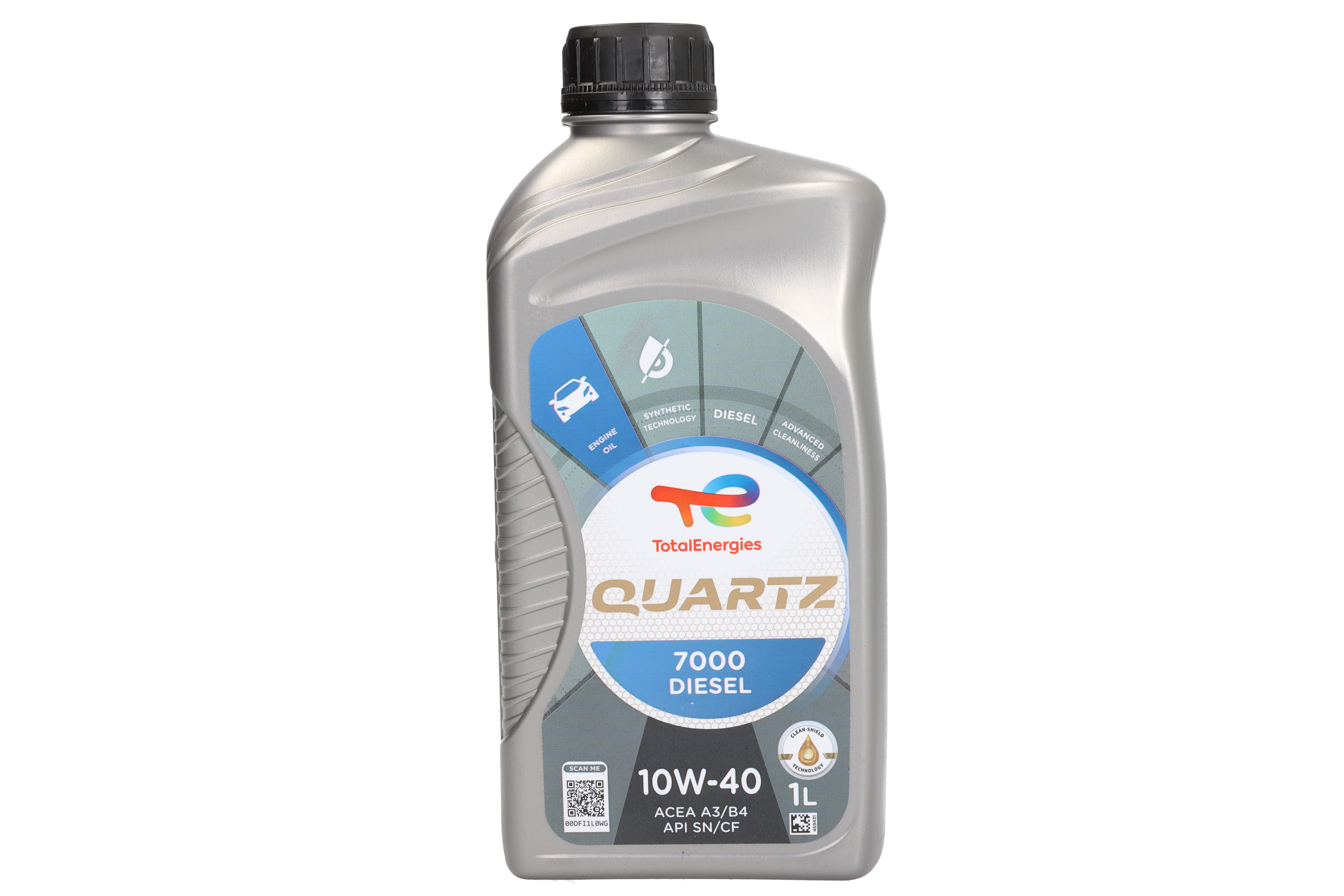 Моторна олива Quartz (1L) 10W40 ,API CF, SN, ACEA A3, B4, MB 229.3, PSA B71 2294, PSA B71 2300, VW 501.01, VW 505.00