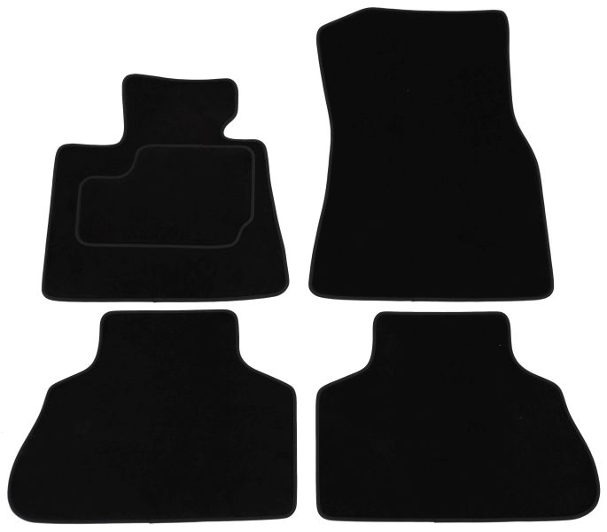 Set Covorase Auto Si Tavita Portbagaj BMW Seria X5 (G05, F95) din 2018-2023, Cauciuc, Protectie Porbagaj, 4x Stickere auto cu BMW