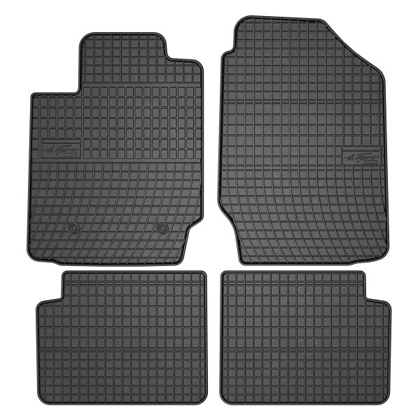 Set Covorase Auto Si Tavita Portbagaj TOYOTA COROLLA Estate (_E12_) din 2002-2007, Cauciuc, Protectie Porbagaj, 4x Stickere auto cu TOYOTA