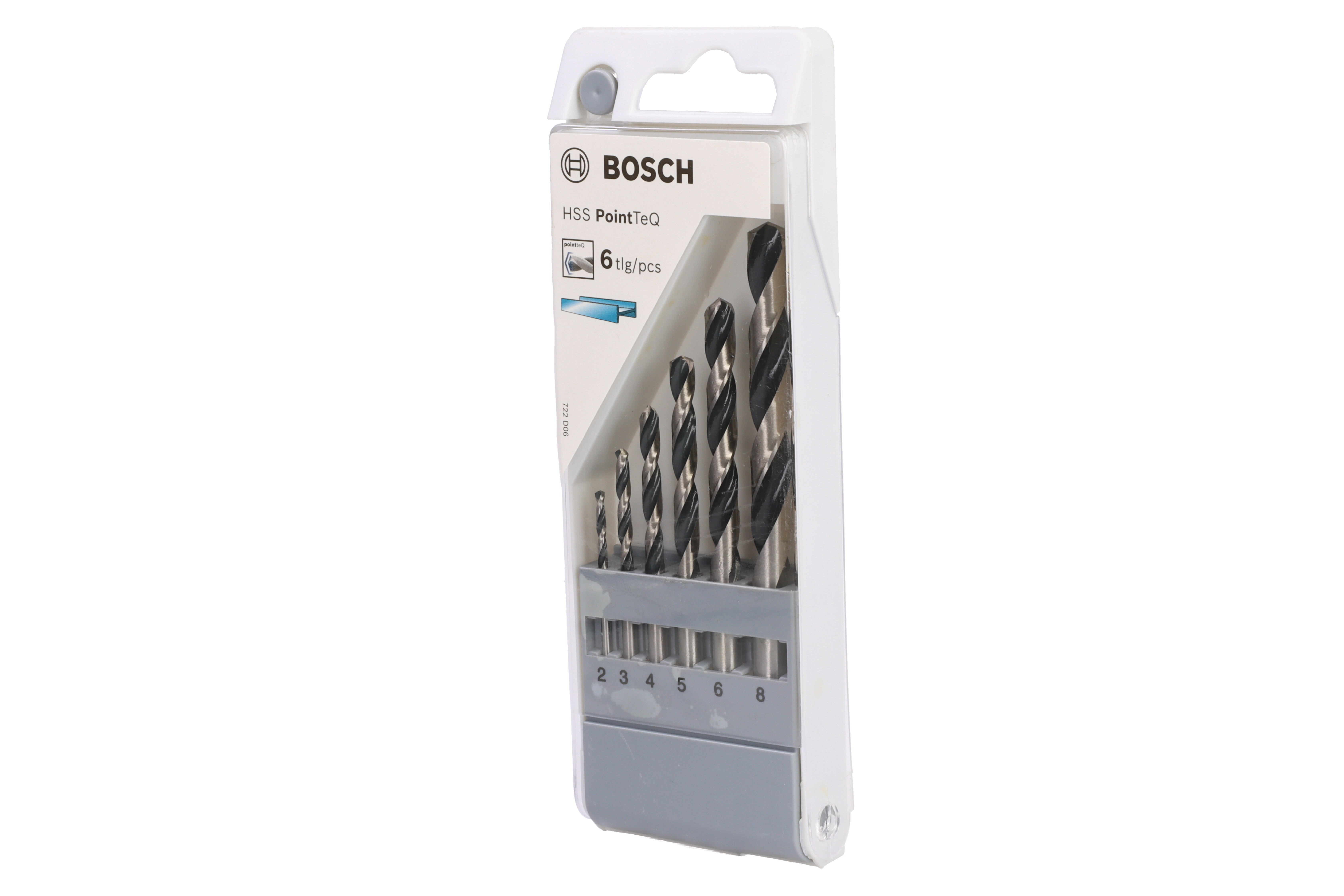 Набір свердл HSS PointTeQ Ø2-8 мм 5 од. Bosch фото 7