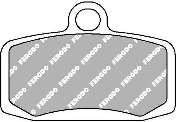 FERODO sada brzdových destiček, kotoučová brzda KTM FREERIDE 350 12-14 (FDB2262, 47013030000)