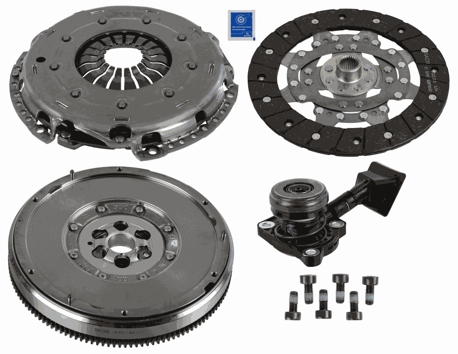 Set kvačila 240mm za vozilo DS DS 3, DS 4, DS 5
