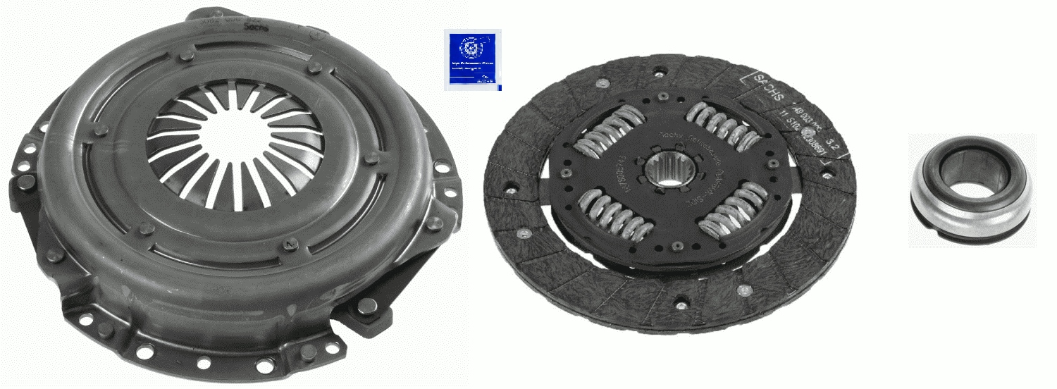Set kvačila 180mm za vozilo CITROEN C2, C2 ENTERPRISE, C3 1, C3 2, C3 PLURIEL