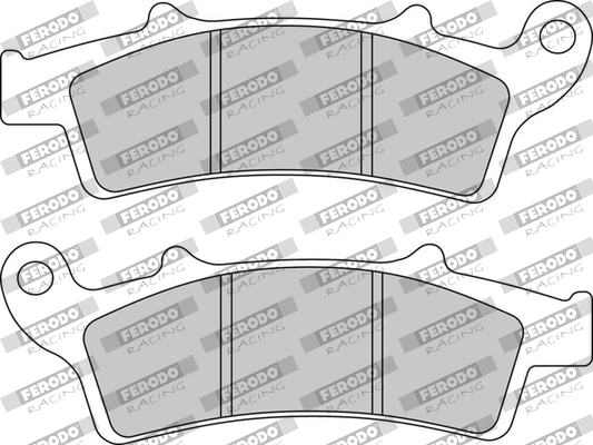 FERODO sada brzdových destiček, kotoučová brzda APRILIA ATLANTIC 250I.E, 200 (RAMA SPE), 125, 300, 200 (RAMA SPC), 200 (RAMA SPA), 500 (SPRINT) 03-14, SCARABEO 200 I.E. (LIGHT), 200 I.E. (NET), 250 IE, 300 (LIGHT), 125 (STREET), 300 (SPECIAL) 07-11, KYMCO