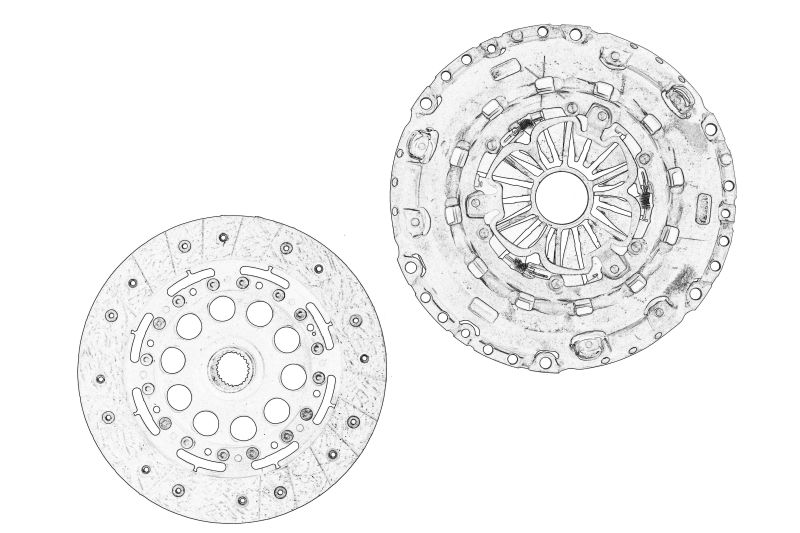 Set kvačila 240mm za vozilo CHRYSLER PT CRUISER 2.2D