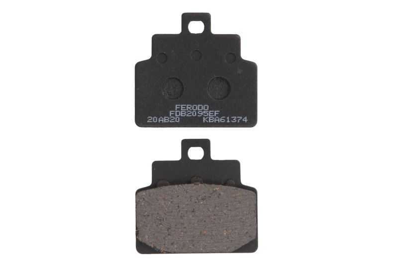 Levně FERODO sada brzdových destiček, kotoučová brzda APRILIA HABANA 125 (RETRO), (CUSTOM) 99-04, LEONARDO 125ST, 125, 150 ST, 150 97-06, SR 150 2T, 125