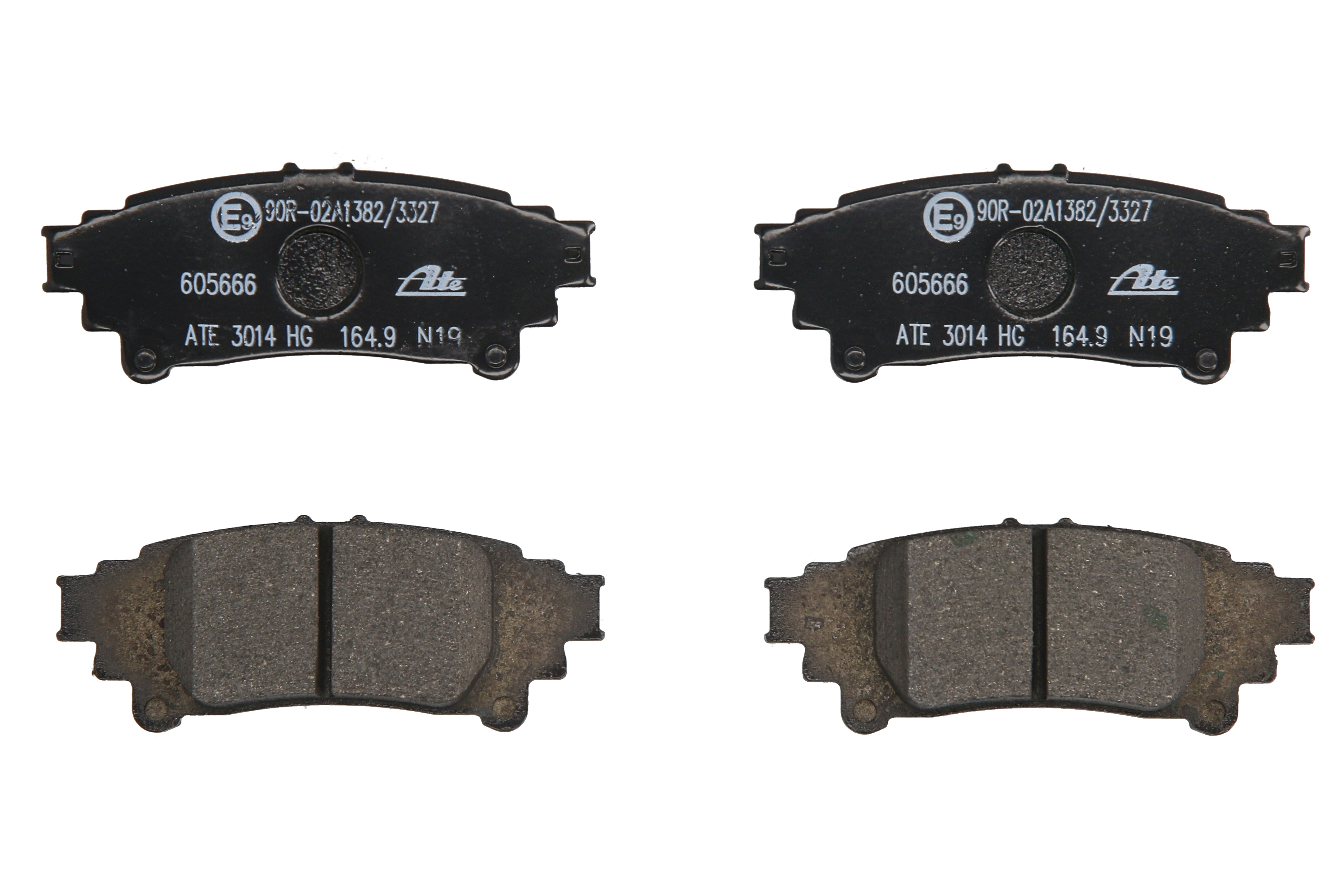Комплект гальмівних колодок задн , LEXUS GS, IS III, RX 2.0-3.5H 12.08-