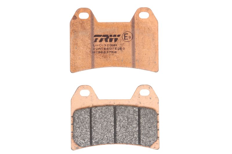 TRW ENGINE COMPONENT brake pad set, disc brake APRILIA PEGASO 650 (STRADA), (FACTORY) 04-10, RS 250 98-02, RST 1000 (MILLE FUTURA) 01-04, RSV 1000 R, R (MILLE), (MILLE), SP 97-04, SL 1000 (FALCO) 00-05, SMV 750 ABS (DORSODURO), (DORSODURO), ABS (DORSODURO
