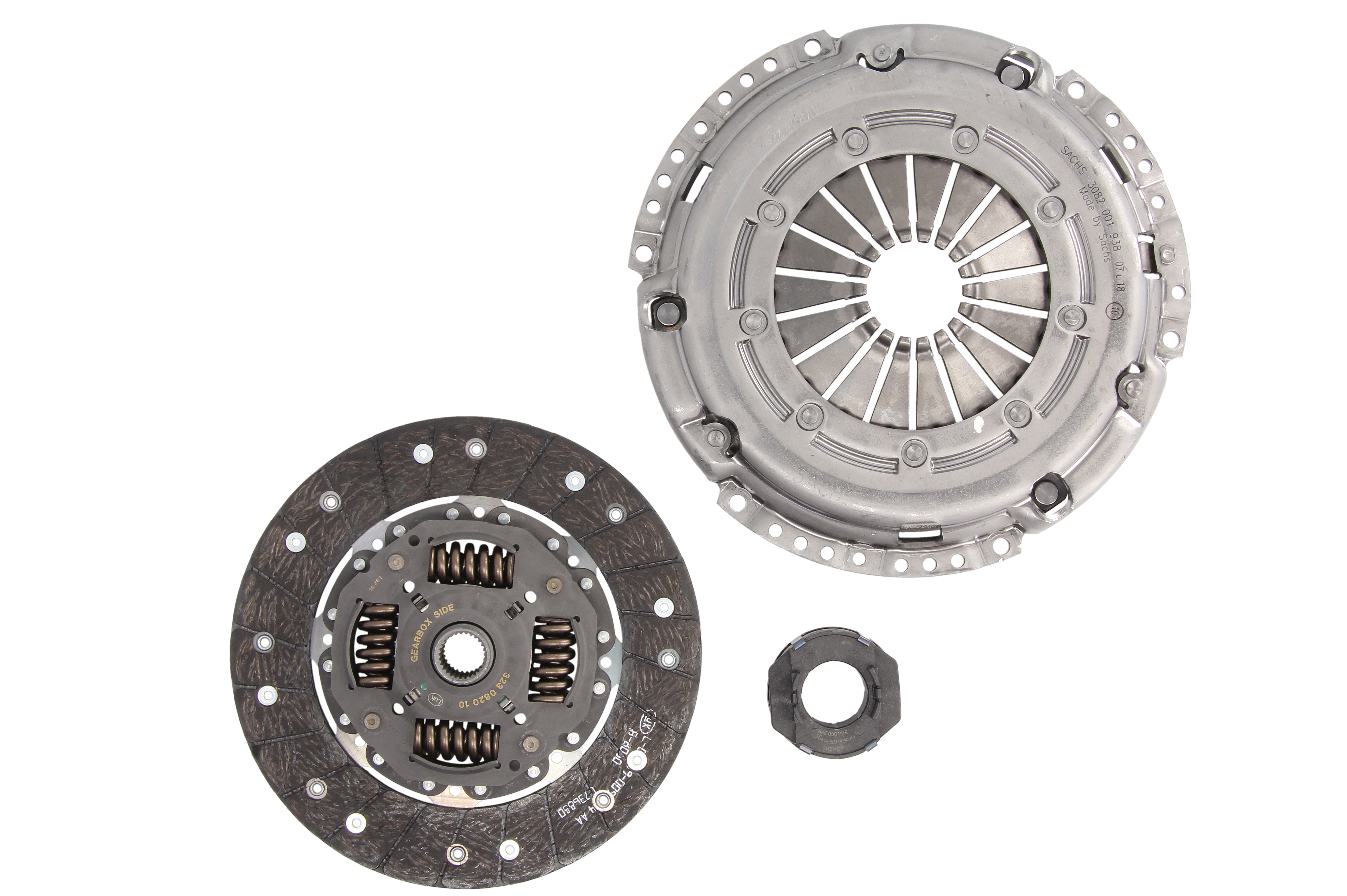 Комплект зчеплення (228мм) AUDI A1, SEAT IBIZA IV, IBIZA IV SC, IBIZA IV ST, TOLEDO IV, SKODA FABIA II, RAPID, ROOMSTER, ROOMSTER PRAKTIK, VW POLO V 1.6D 05.09-12.19