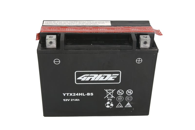 4 RIDE startovací baterie ARCTIC CAT PROWLER 650, 550 07-09, CAN-AM SPYDER 1330 RT SE6, 990 RS, 1330 RT SM6, 1330 RT LIMITED SE6 14-15, DUCATI GTL 500 74-79, GTV 500 77-79, SPORT 500 (DESMO), (TWIN) 78-83, HONDA GL 1100 (GOLDWING), 1500 (GOLDWING) 80-90,