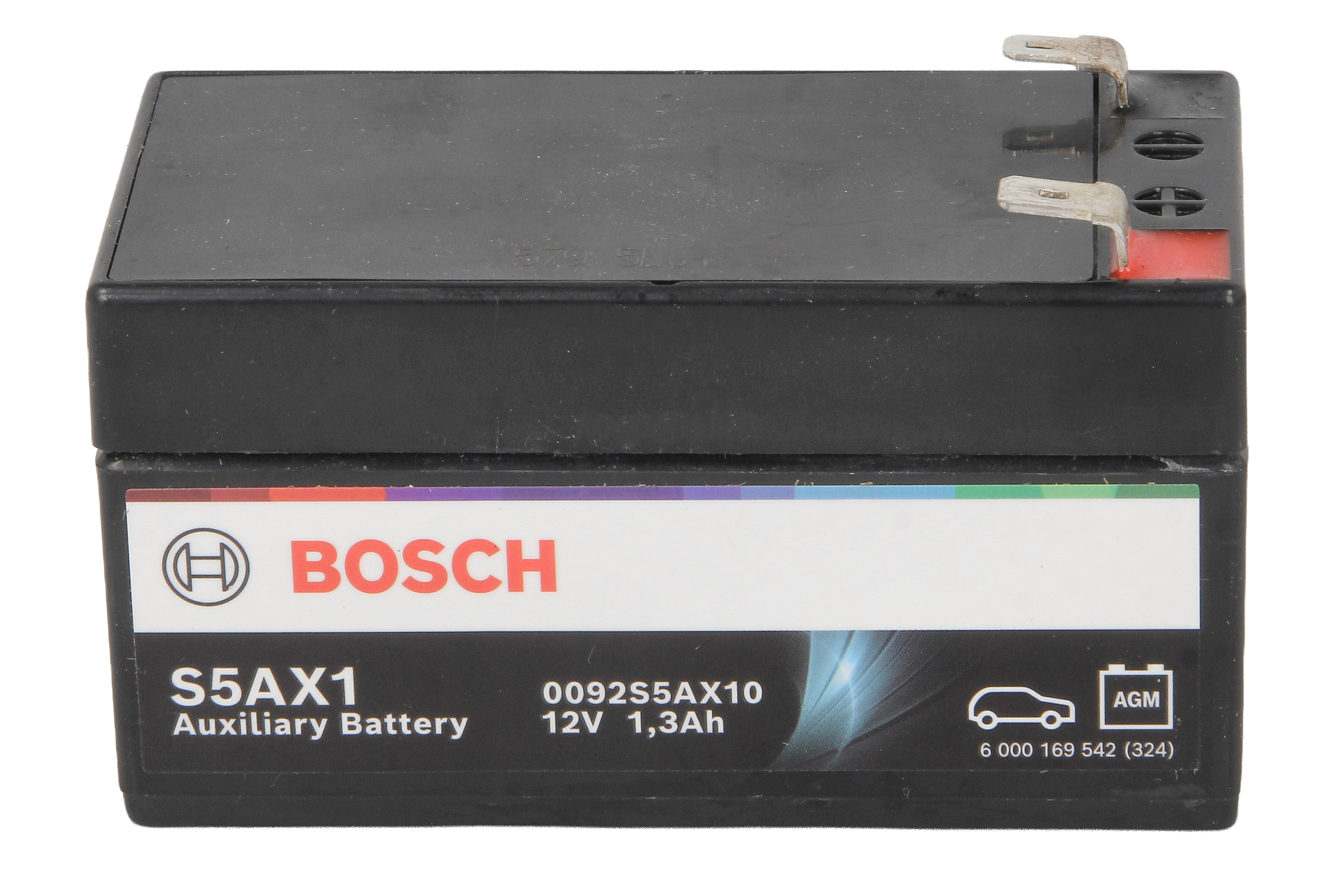 Акумуляторна батарея 1.3Ah S5AX Aux (97x48.5x58/+L/BO) (AGM/допоміжна) Bosch фото 11