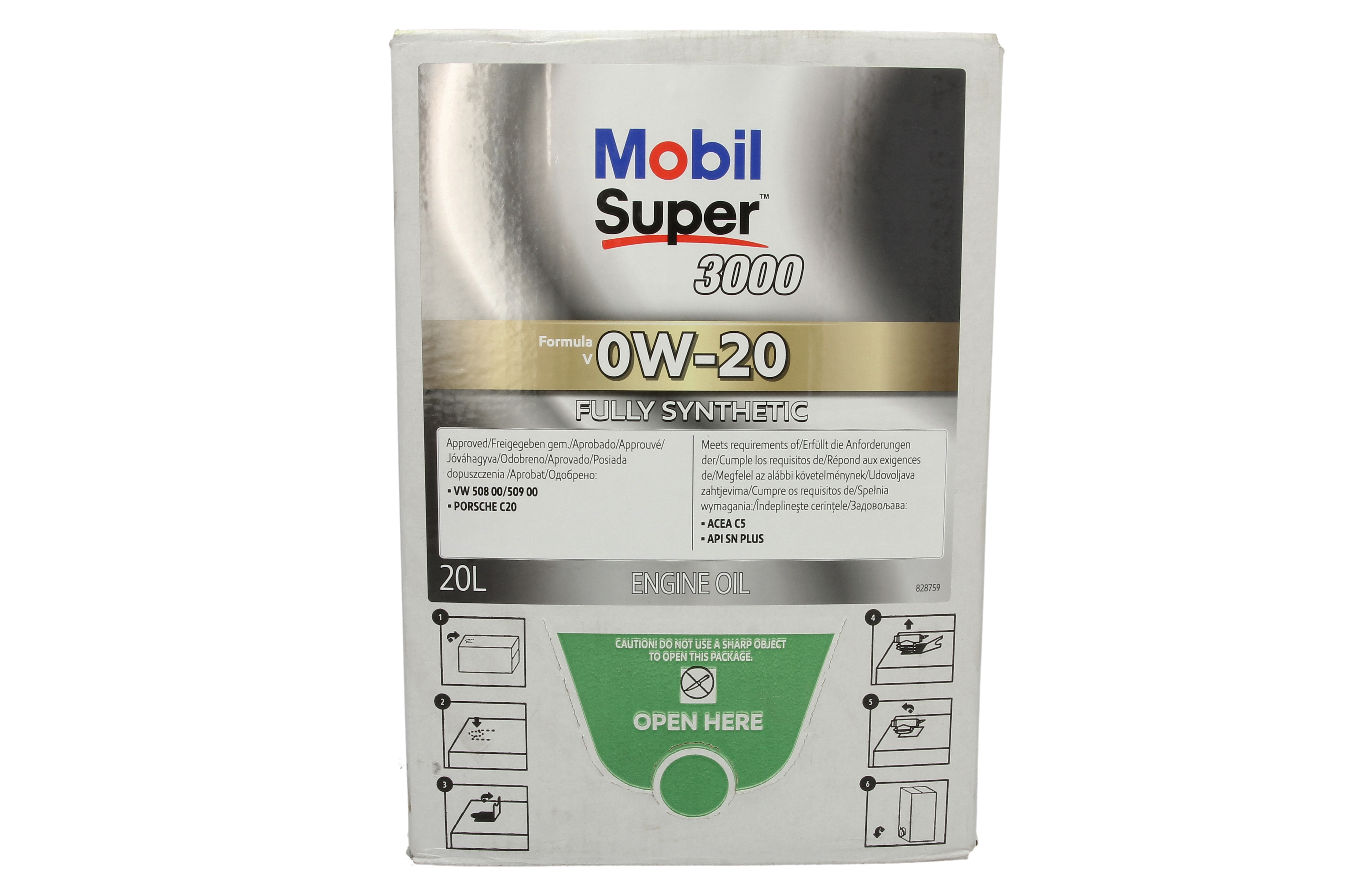 Моторна олива M-SUP (1L) 0W20 ,API SN+, PORSCHE C20, VW 508.00, VW 509.00