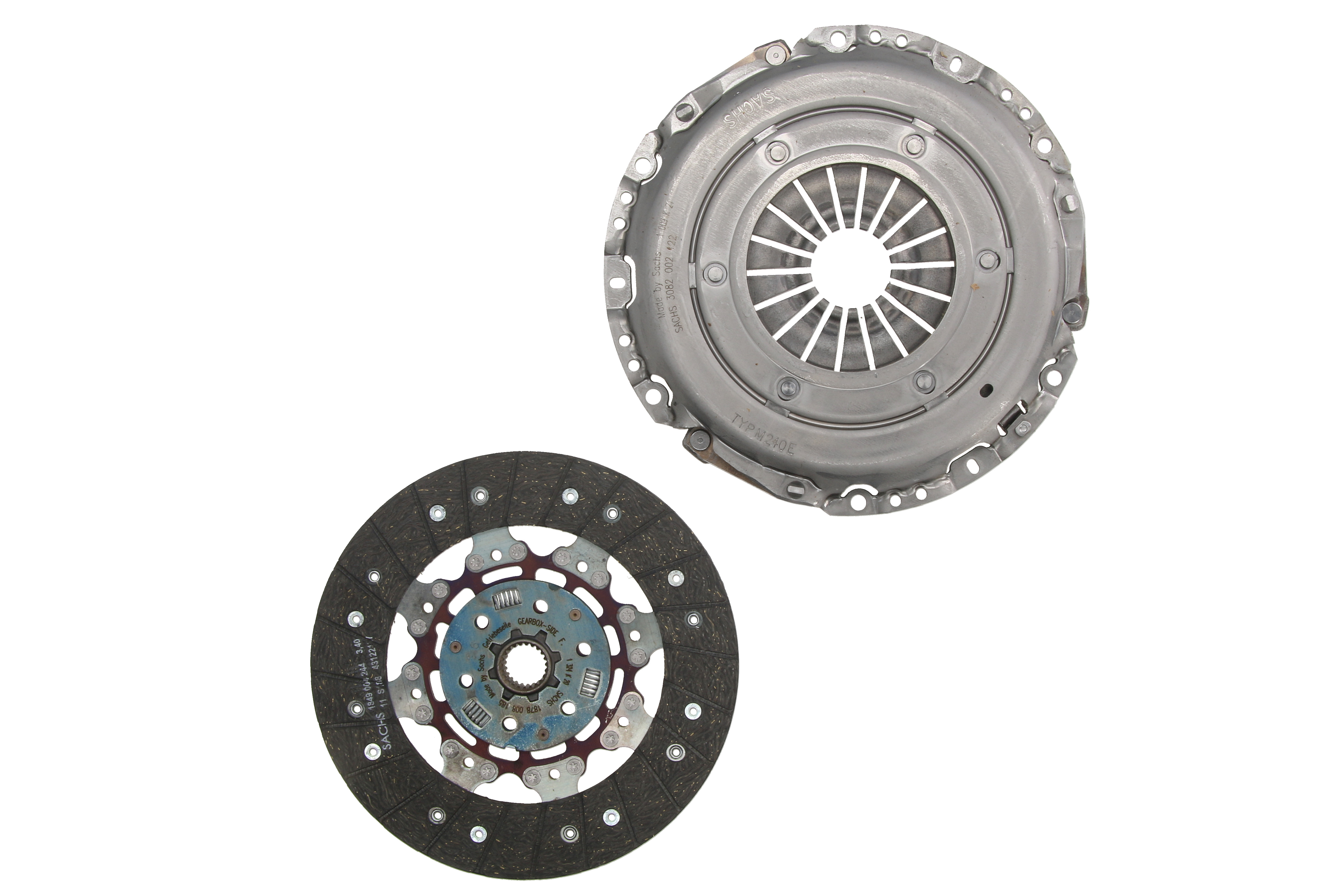 Комплект сцепления FORD: C-MAX (DM2), 2.0 TDCI, C-MAX II (DXA/CB7, DXA/CEU), 2.0 TDC SACHS (3000 970 126) SACHS фото 3