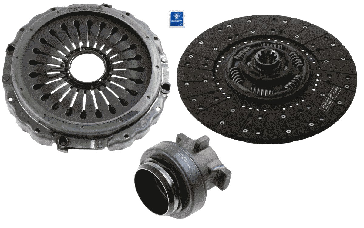 Set kvačila 395mm za vozilo MAN TGA, TGL 1, TGL 2, TGM 1, TGM 2