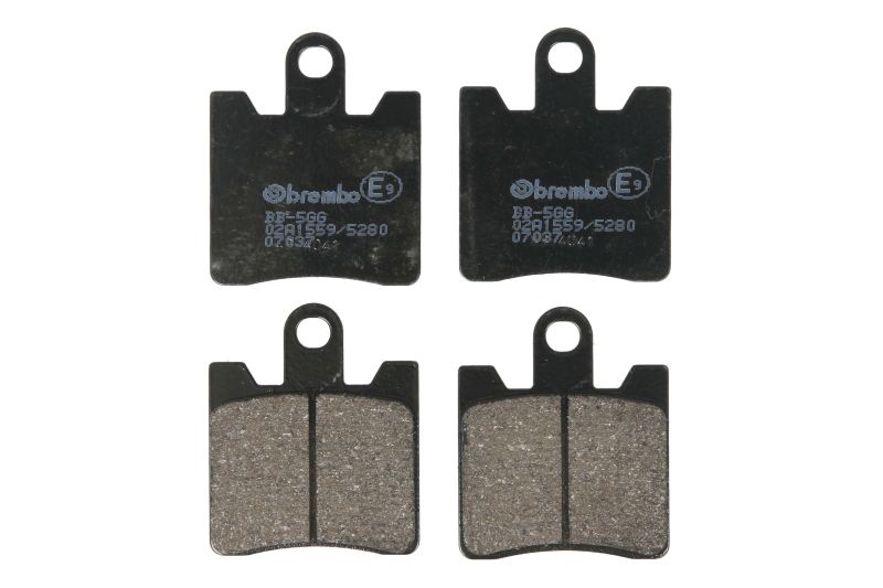 Levně BREMBO sada brzdových destiček, kotoučová brzda SUZUKI AN 400 (BURGMAN), 250 (BURGMAN) 98-07, YAMAHA FJR 1300 A (ABS) 06-09 (2P265NS, FDB2085AG,
