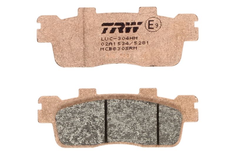 TRW MOTO sada brzdových destiček, kotoučová brzda KAWASAKI J125 125 16-17, J300 300 14-16, KYMCO DOWNTOWN 300I (ABS), 300I, 125I, 300, 300 (ABS), 350