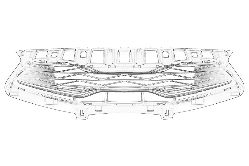 Prednja maska / Grill za vozilo KIA CEED 1.0H/1.5/1.5H