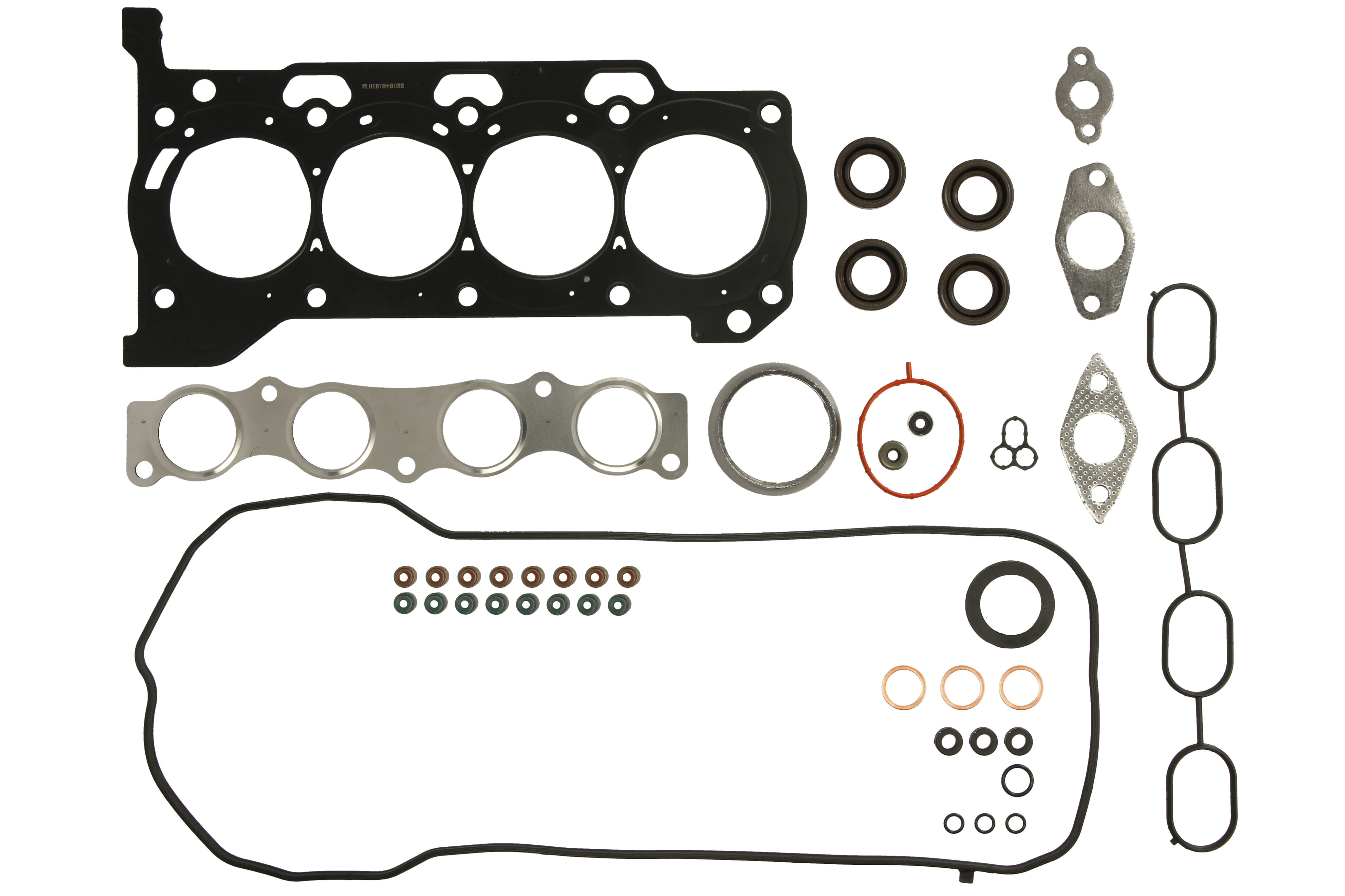 Комплект прокладок двигуна (верх) LEXUS CT, TOYOTA AURIS, PRIUS, PRIUS PLUS 1.8H 06.08-