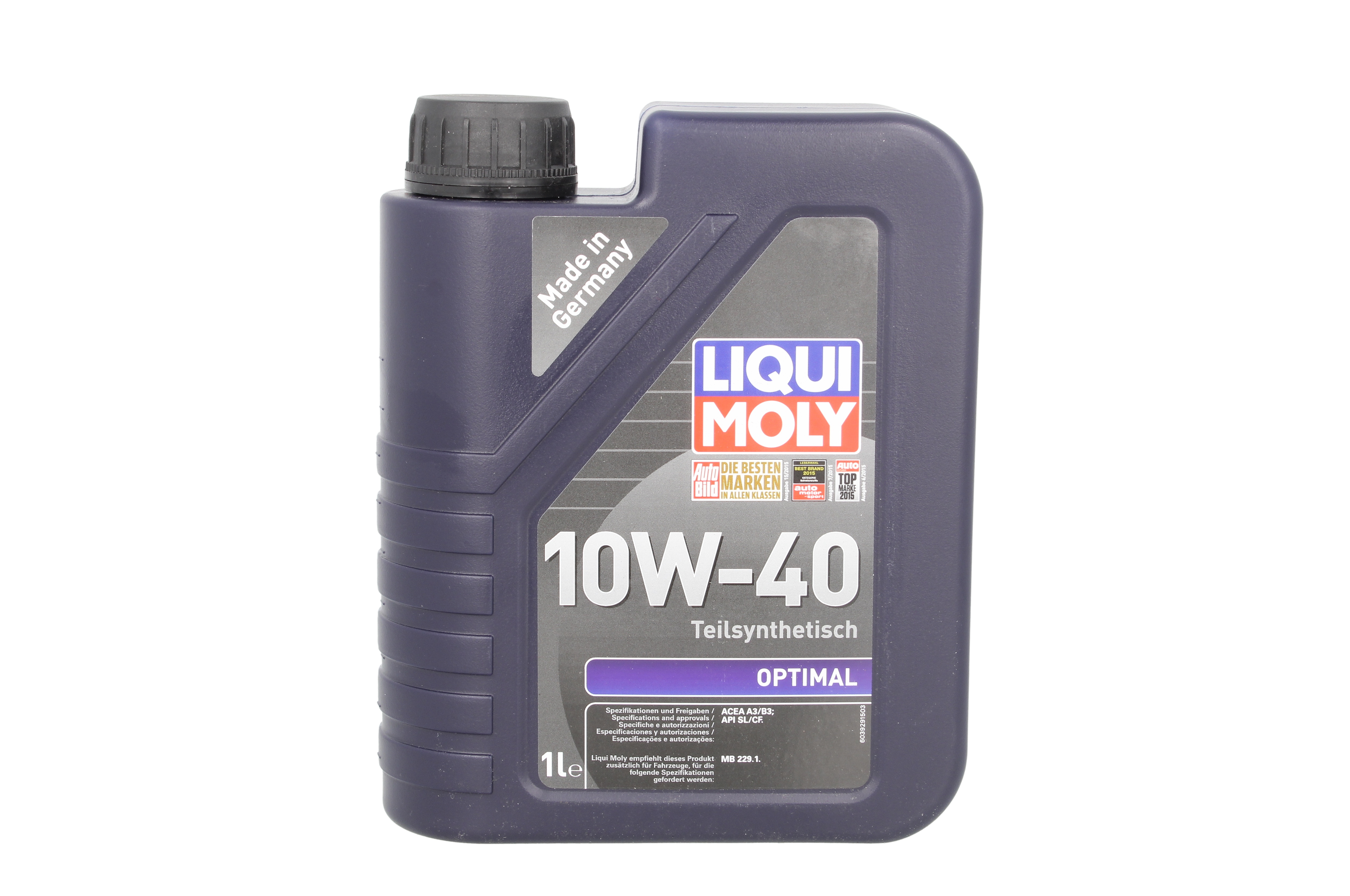 Олива моторна Optimal 10W-40 1л LIQUI MOLY (3929) Liqui Moly фото 3