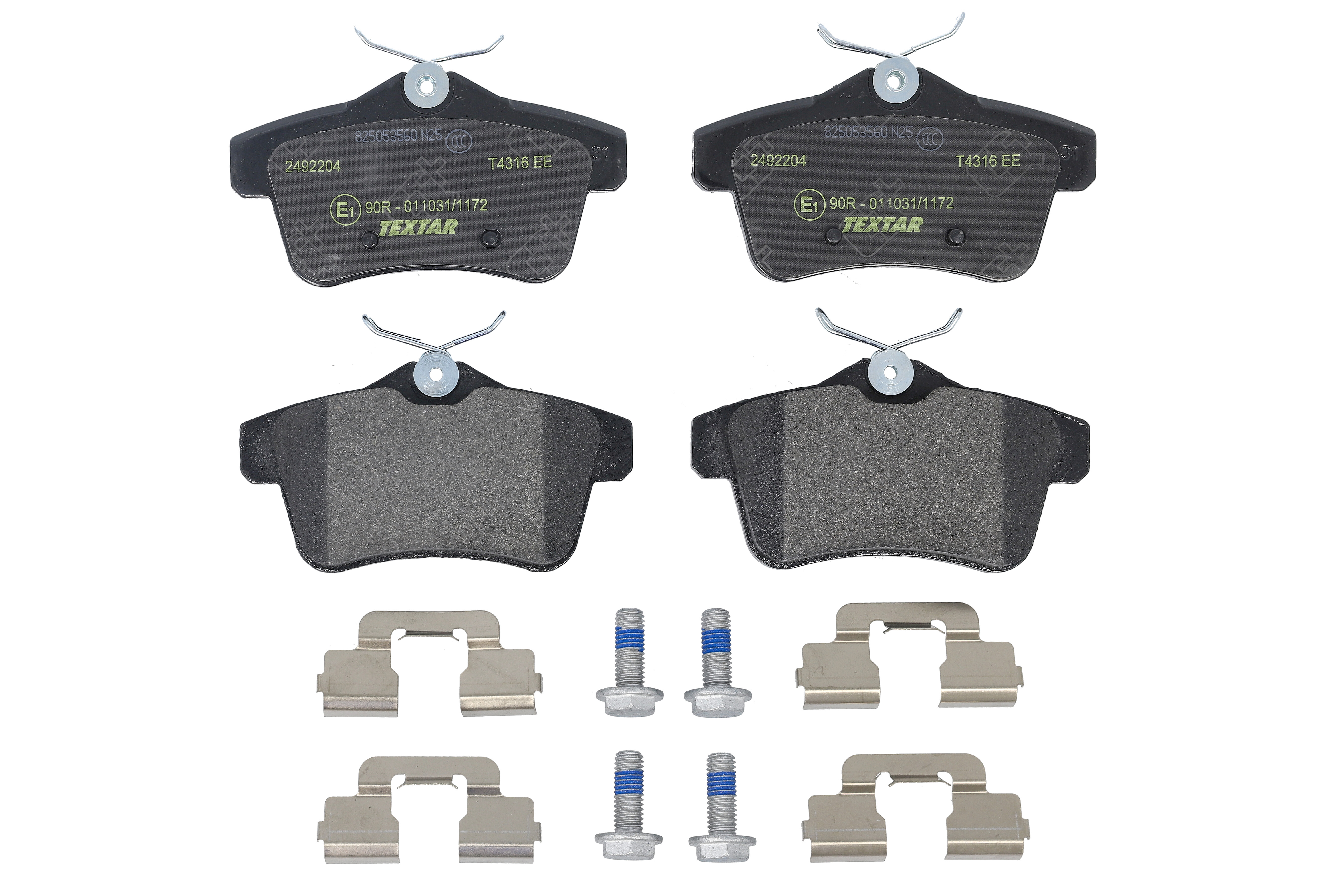 Комплект гальмівних колодок задн , DS DS 4, DS 5, CITROEN C4 II, DS4, DS5, PEUGEOT 3008, 3008 I, 308, 308 I, 5008, 5008 I, 508 I, RCZ 1.2-2.0DH 06.09-