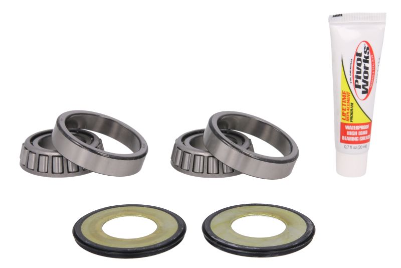 PIVOT WORKS ložisko hlavy řízení BMW G 450 X 07-10, HARLEY DAVIDSON FLHP 1690 (ROAD KING POLICE) 14, FLHR 1690 (ROAD KING) 14-16, FLHRC 1690 (ROAD KING CLASS.), 1745 (ROAD KING CLASS.), 1584 (ROAD KING CLASS.) 14-17, FLHTCU 1584 (ULTRA CLASS.E.GLIDE), 169