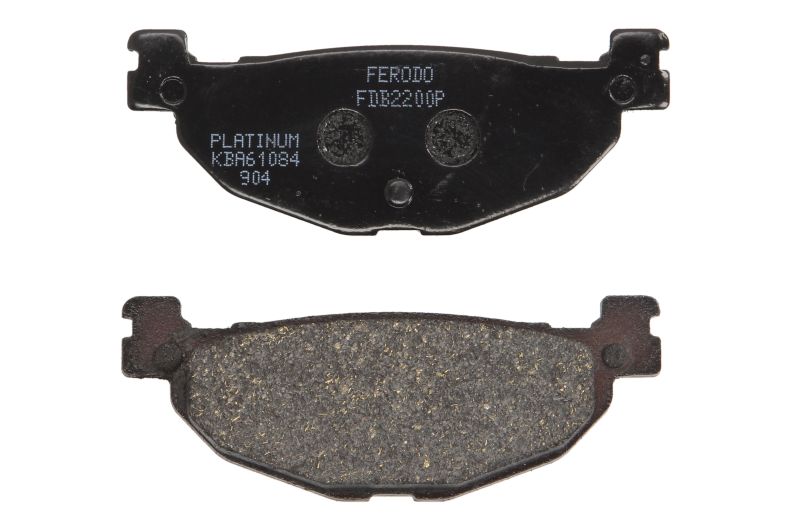 Levně FERODO sada brzdových destiček, kotoučová brzda YAMAHA YP 400 (MAJESTY) 05-07 (FDB2200, 07059)
