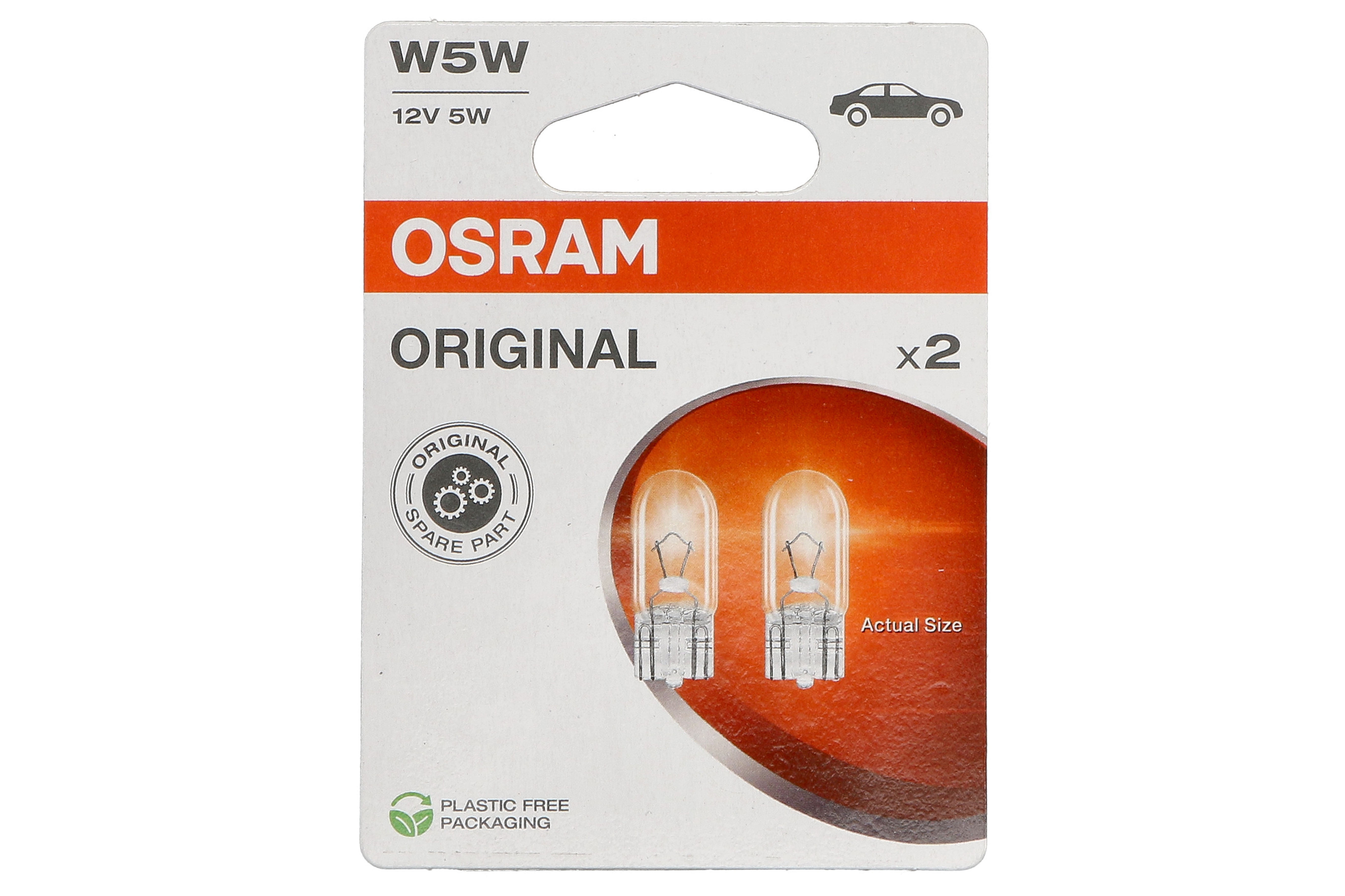 Автолампа 5W W5W 12V W2.1X9.5D/ORIGINAL LINE/2ШТ. BLISTER OSRAM (2825-2BL) osram фото 4