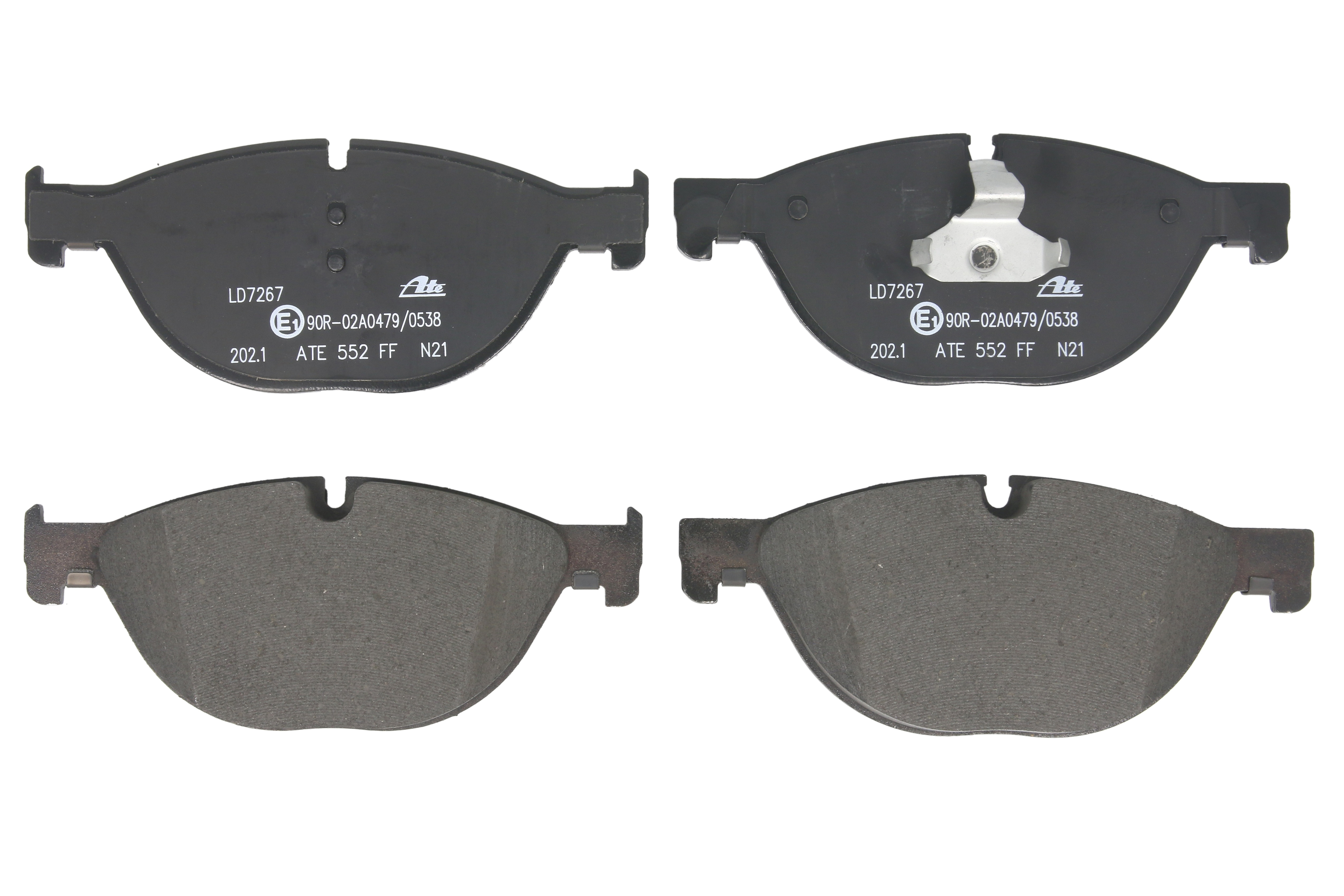 Колодки тормозные (передние) BMW 5 (F07/F10/F11) 09-17/6 (F06/F13) 11-18/7 (F01/F02/F03/F04) 08-15 фото 6