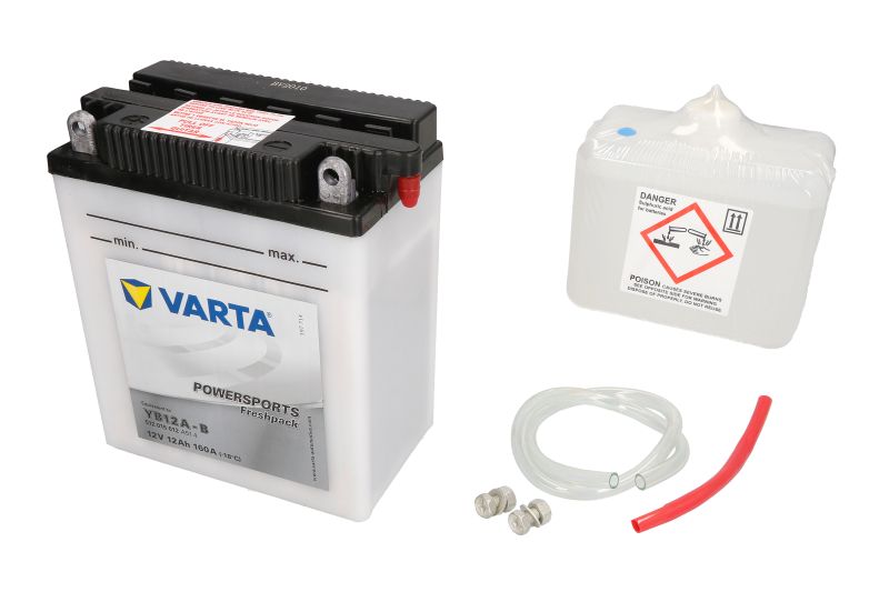Levně VARTA startovací baterie APRILIA MOTO 650 95-99, PEGASO 650 97-02, SCARABEO 150 00-02, BMW F 650 GS 93-12, DUCATI SS 900 MHR (M.HAILW.REPL.) 77-81,