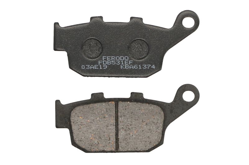 FERODO sada brzdových destiček, kotoučová brzda BUELL BLAST 500 00-01, M2 1200 (CYCLONE) 98-02, S1 1200 (W.LIGHTN.), (LIGHTNING) 98-99, S3 1200