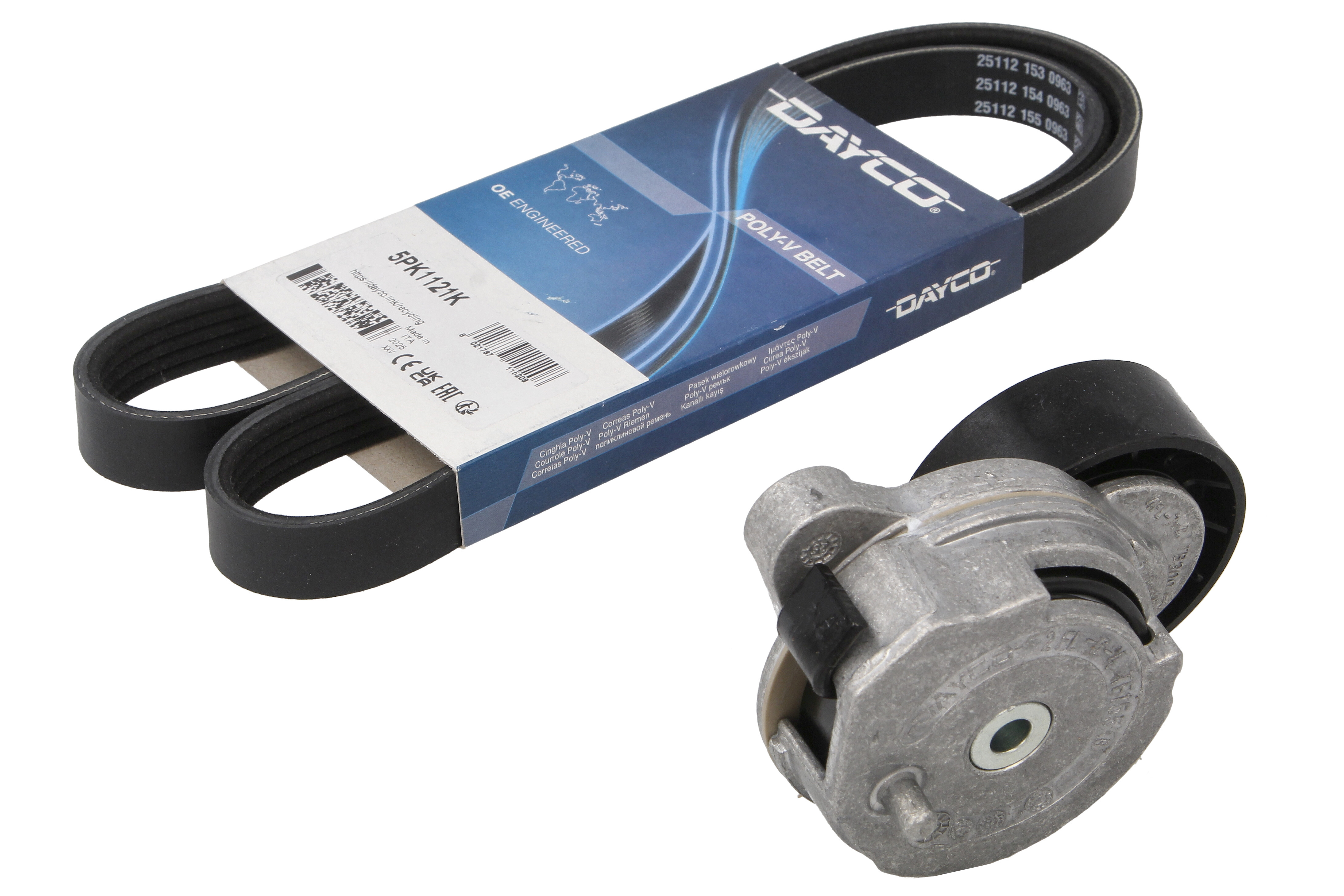 Роликовий модуль натягувача ременя (ролик, ремінь) VOLVO DAYCO (KPV279) DAYCO фото 4