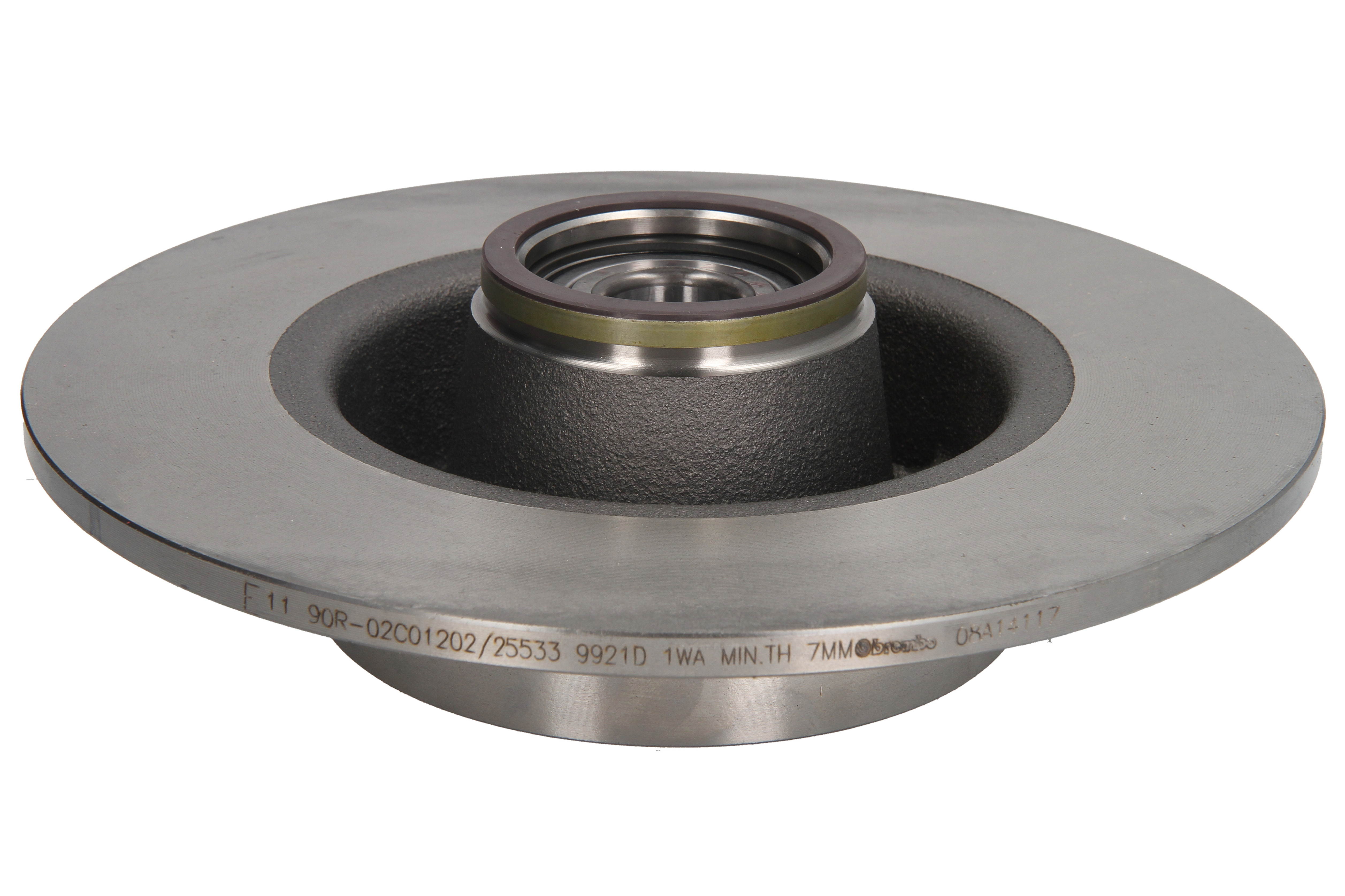Диск гальмівний З ПІДШ RENAULT MEGANE II УНІВЕРСАЛ (KM0/1_) 1.5 2003.08-2012.08 BREMBO (08.A141.17) BREMBO фото 4