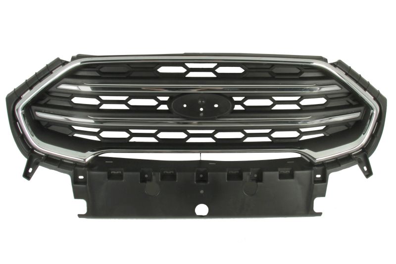 Grila radiator (cu dungi, crom gri inchis) potrivit FORD ECOSPORT 10.17-