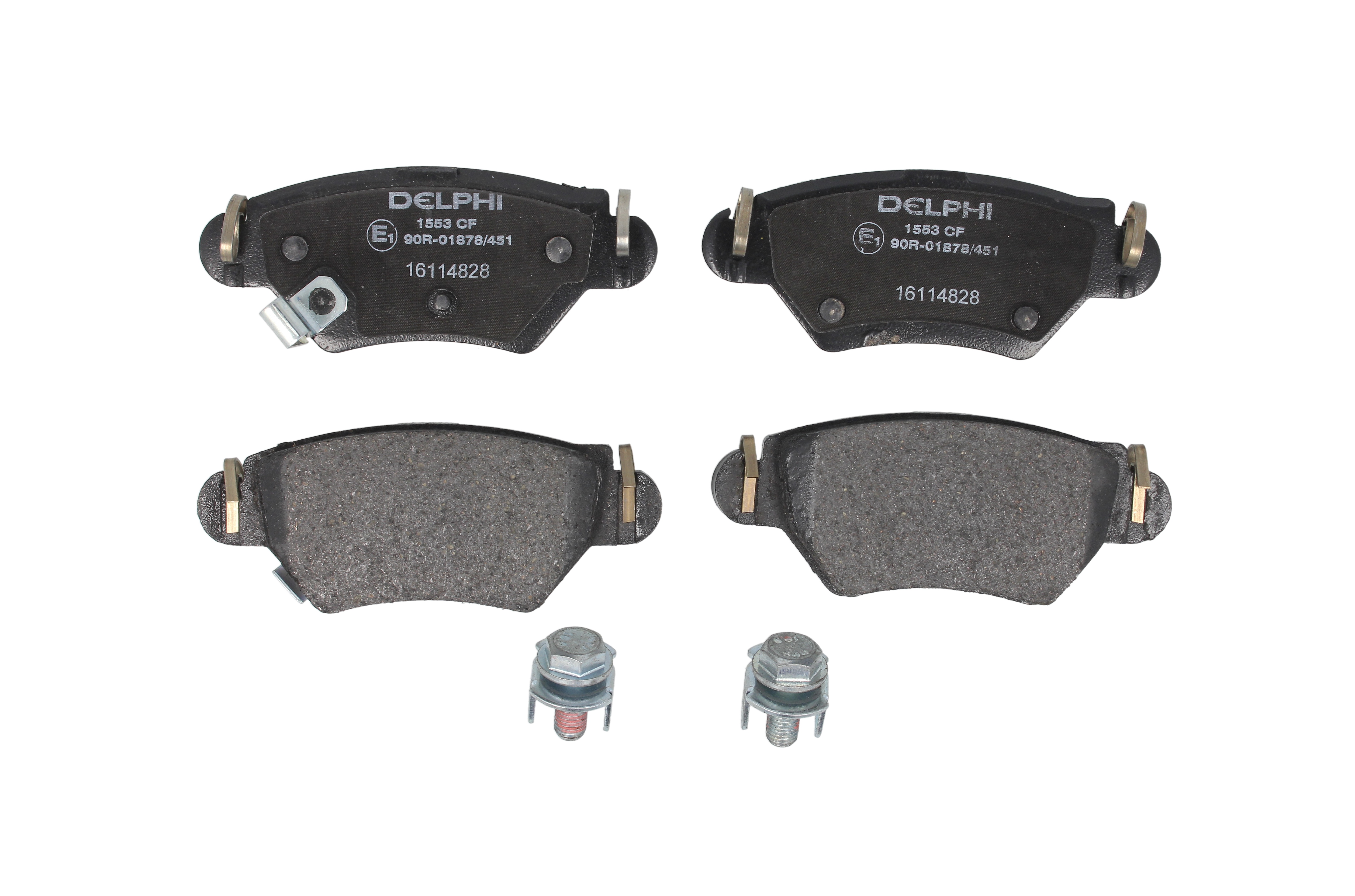 Комплект гальмівних колодок задн , CHEVROLET ASTRA, OPEL ASTRA F, ASTRA F CLASSIC, ASTRA G, ASTRA G CLASSIC, COMBO, COMBO TOUR, CORSA C, ZAFIRA A, ZAFIRA B 1.2-2.2D 03.92-