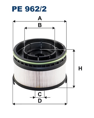 Filter goriva za vozilo MERCEDES C (A205)