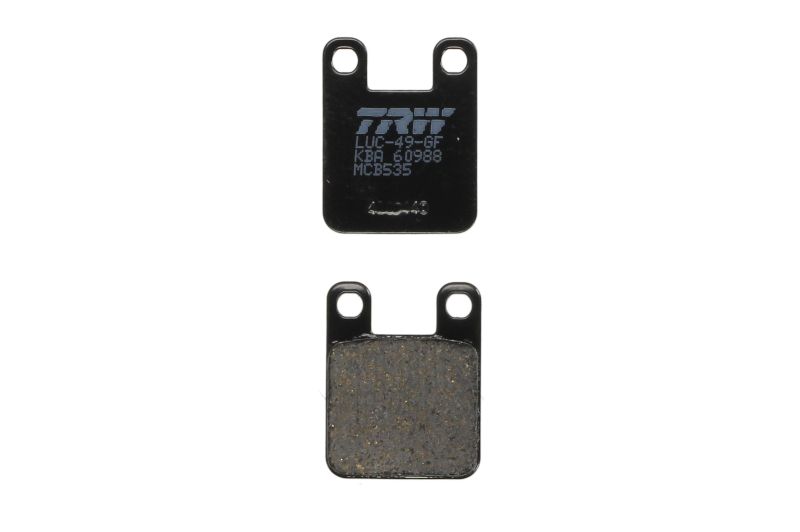 TRW ZF brake pads KH115 organic KTM SX 60 / 65 98-01, SUZUKI AY 50 97-06, YAMAHA TZR 50 03-, front/rear