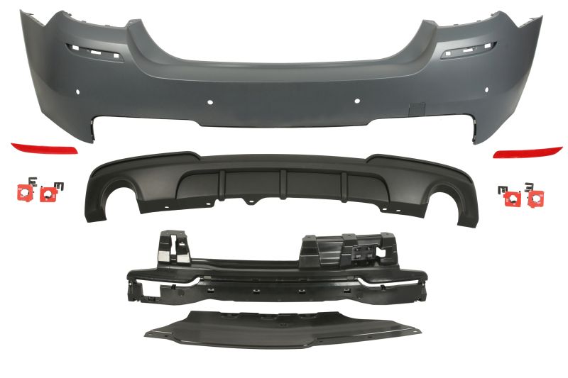 Imagine pentru produsul „Bara Spate M PERFORMANCE  BMW 5 F10, F11 Sedan 12.09-02.17"