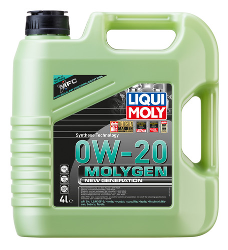 Олива моторна Molygen New Generation 0W-20 4л LIQUI MOLY (21357) Liqui Moly фото 4