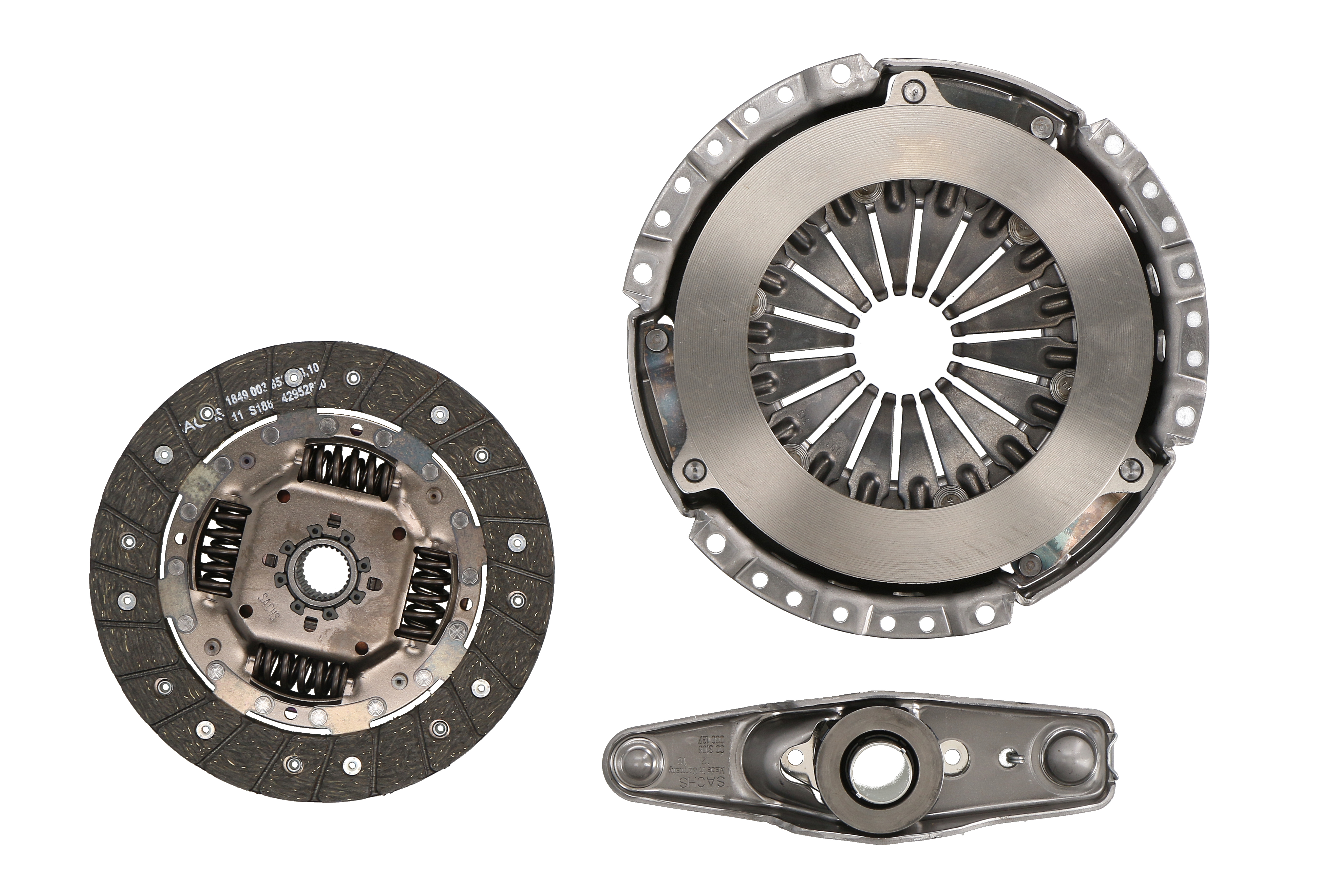Комплект зчеплення SKODA CITIGO (NF1), FABIA III (NJ3), FABIA III УНІВЕРСАЛ (NJ5)VW SACHS (3000 950 100) SACHS фото 4