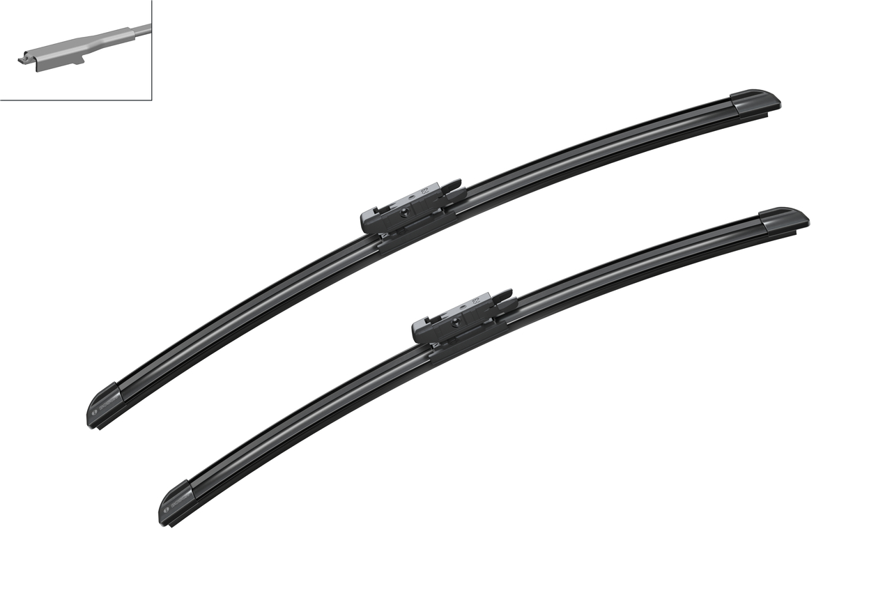 Set stergatoare auto MINI MINI PACEMAN (R61) din 2012-2016, Bosch Aerotwin, din cauciuc siliconat rezistent