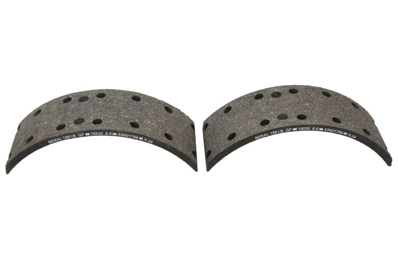 Bremsbackenbelag hinten vorne BERAL Iveco Daily 1 2 Mercedes T1 T2 LN1
