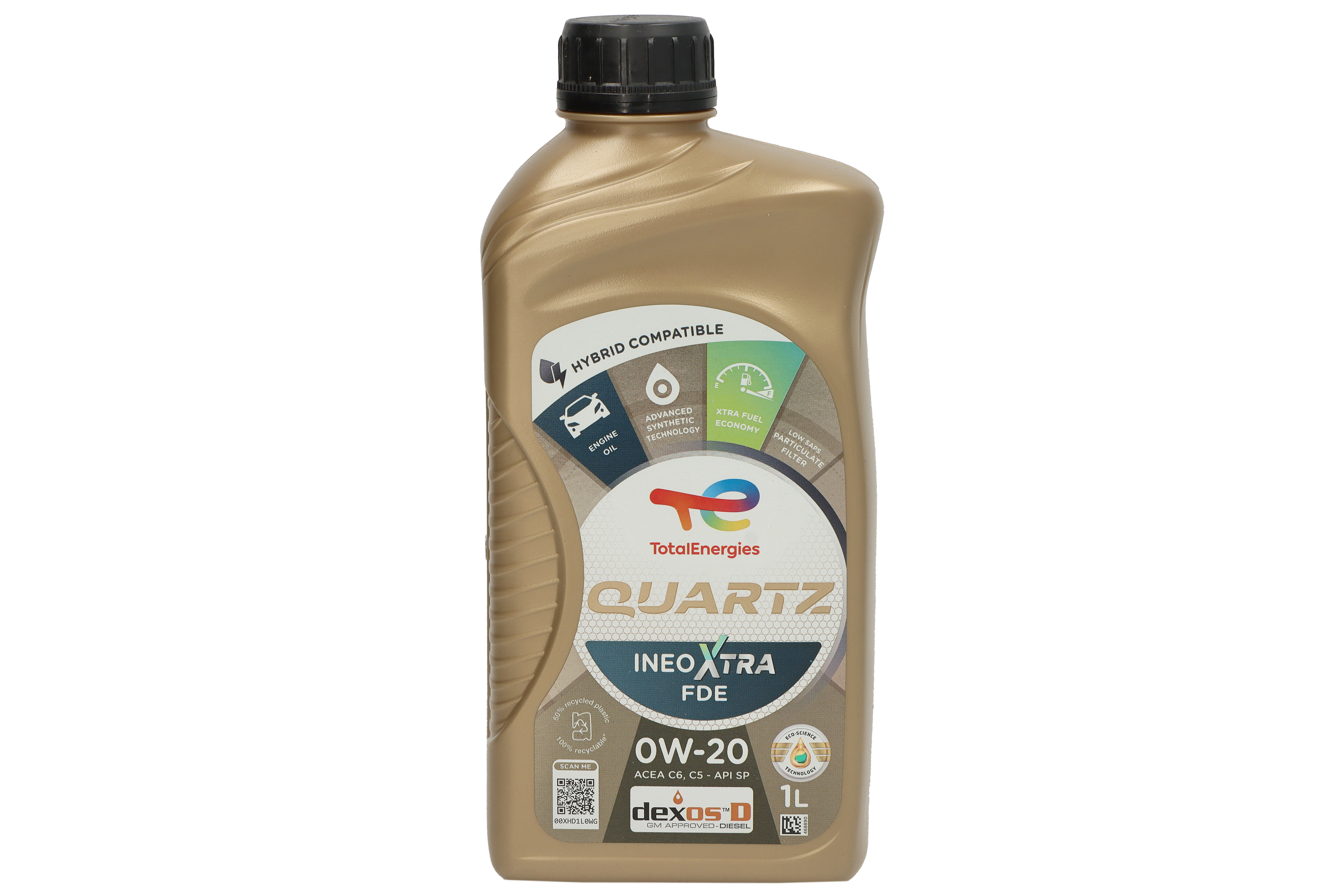Моторна олива QUARTZ XTRA (1L) 0W20 ,API SP, ACEA C5, C6, DEXOS D, FORD M2C952 A1, JAGUAR 03.5006, LAND ROVER 03.5006, MB 229.71, OPEL OV0401547-A20, VAUXHALL OV0401547-A20