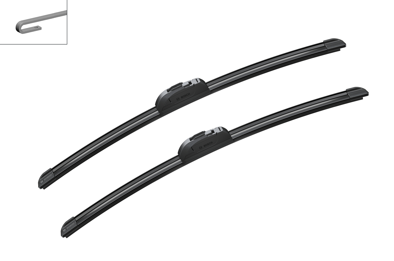 Set stergatoare auto NISSAN PATROL GR V Platform/Chassis (Y61) din 2007, Bosch Aerotwin Retrofit, din cauciuc siliconat rezistent