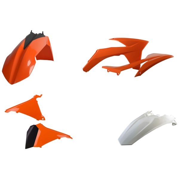 CEMOTO plastové sady KTM SX 50 (MINI), 250, 505 (ATV), 85, 125, 60, 144, 200, 450 ATV, 105, 450, 65, 150, 50 11, XC 85, 200, 50, 525 (ATV), 450 (ATV), 300, 105, 150, 350, 250, 65 11