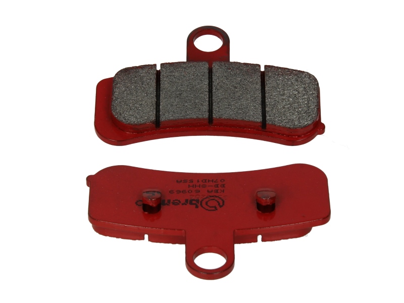 BREMBO sada brzdových destiček, kotoučová brzda HARLEY DAVIDSON FLD 1690 (DYNA SWITCHBACK) 11-16, FLHRC 1690 (ROAD KING CLASS.) 11-16, FLS 1690